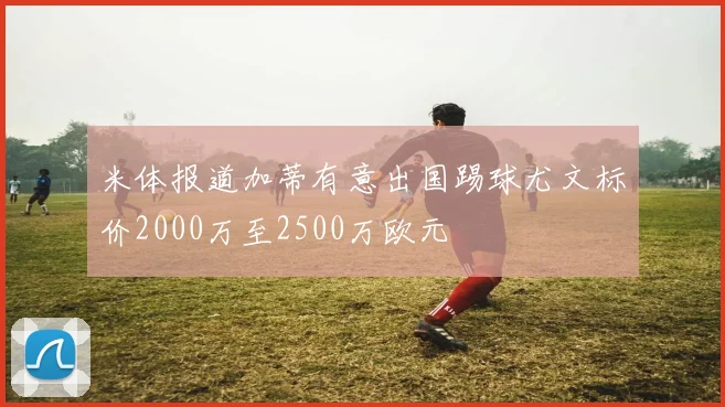 米体报道加蒂有意出国踢球尤文标价2000万至2500万欧元